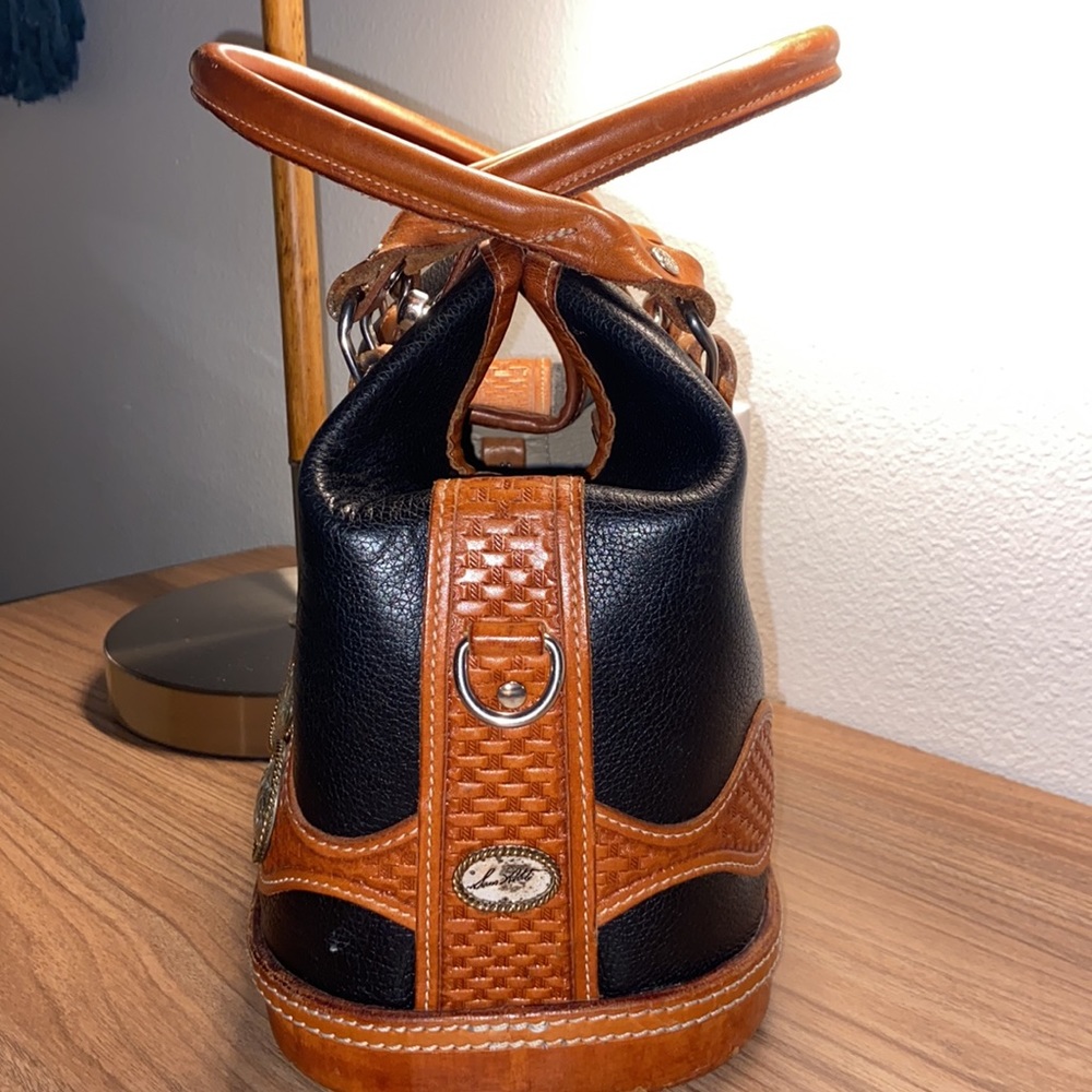 Western leather purse by Sam Roberts - Picture 3 of 8